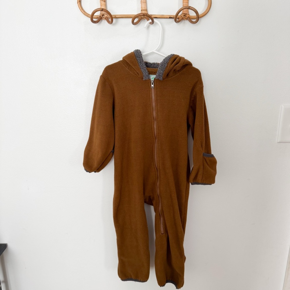 Funzies bear ear fleece snowsuit 18-24m